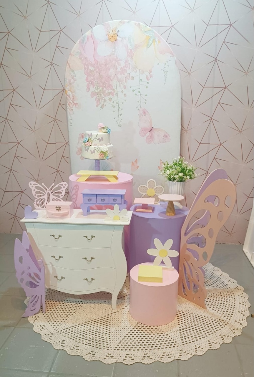Jardim das Borboletas Mini - Decorizze festas
