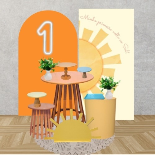 Minha Primeira Volta Ao Sol - Decorizze festas