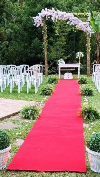 Tapete Cerimonial Vermelho - Decorizze festas