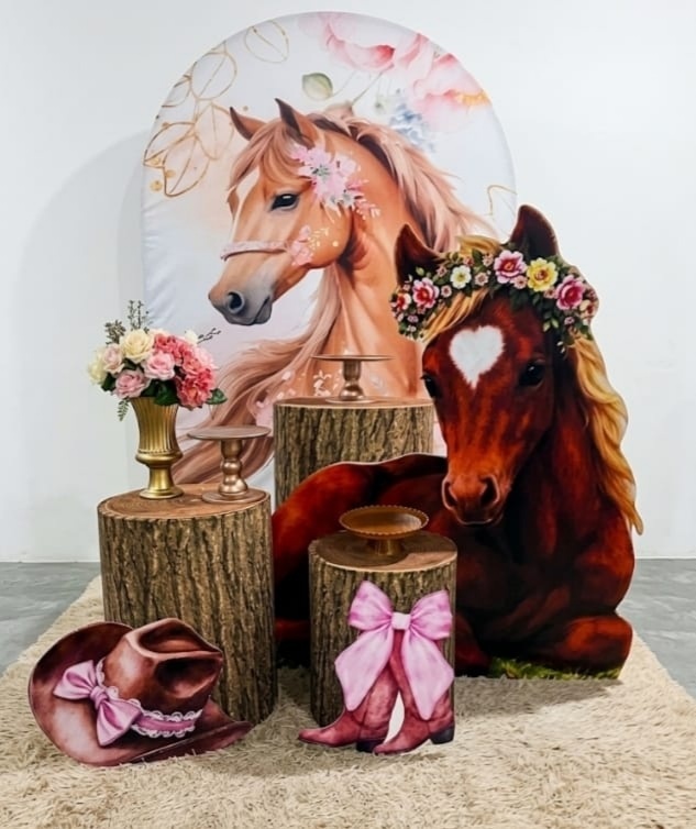 Decoração Boiadeira ( Receba E Monte) - Lelefestaschapecó