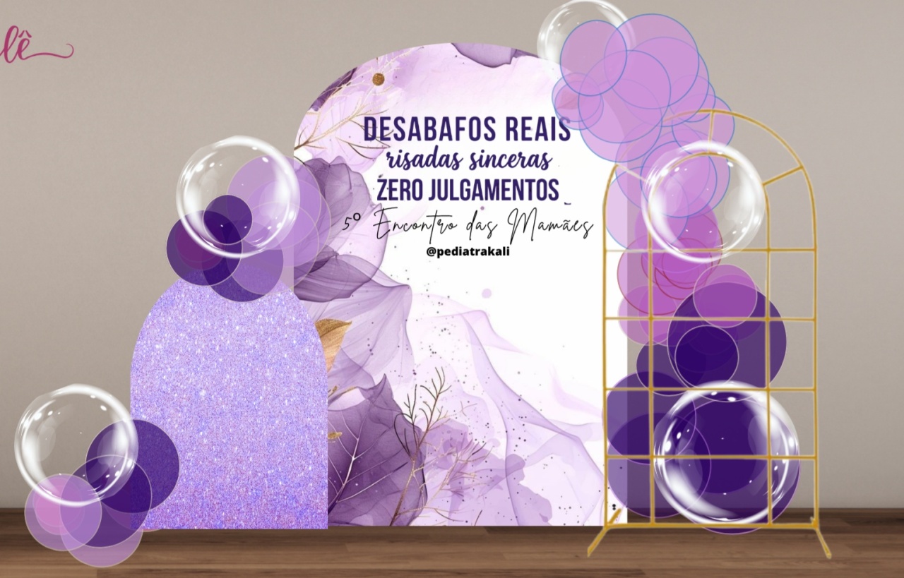 Decoração Encontro de Mulheres - Lelefestaschapecó