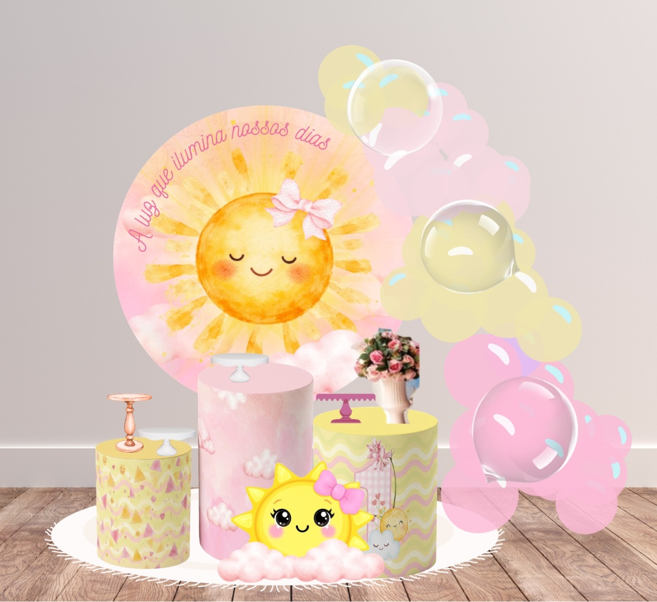 Decoração 365 Sorrisos  - Lelefestaschapecó