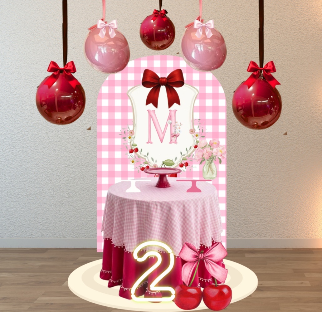 Decoração Minimalista Cerejinha - Lelefestaschapecó