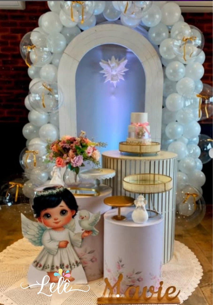 Decoração Batizado  - Lelefestaschapecó