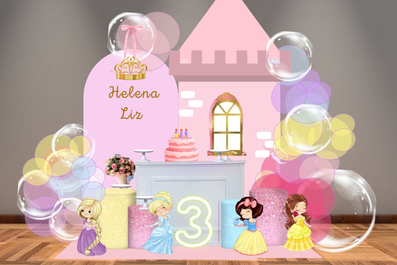 Kit Projeto Princesas Cute - Lelefestaschapecó