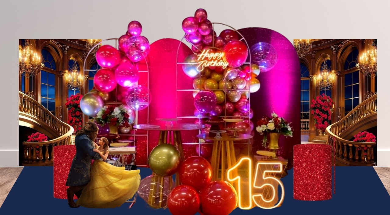 Decoração Temática Bela E A Fera - Lelefestaschapecó