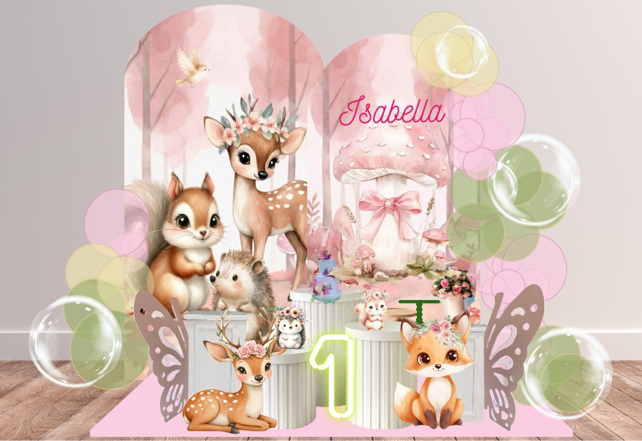 Decoração Bosque P - Lelefestaschapecó