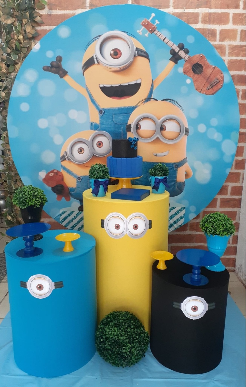 Minions - Tchumfestasdecoracoes