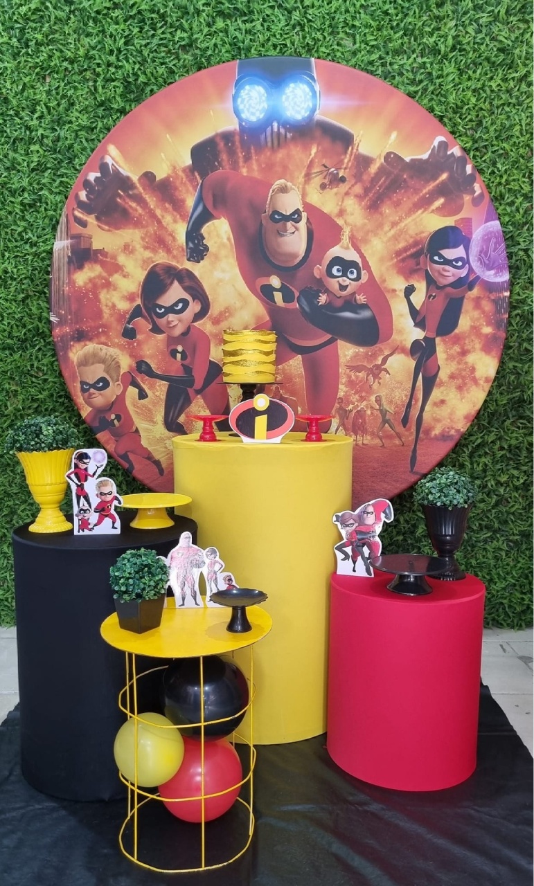 Os Incríveis - Ouro - Tchumfestasdecoracoes