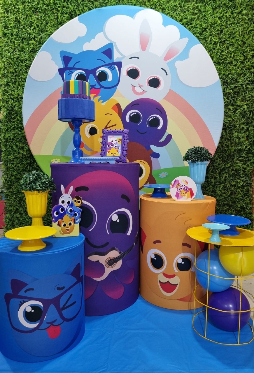  Bolofofos  - Ouro - Tchumfestasdecoracoes