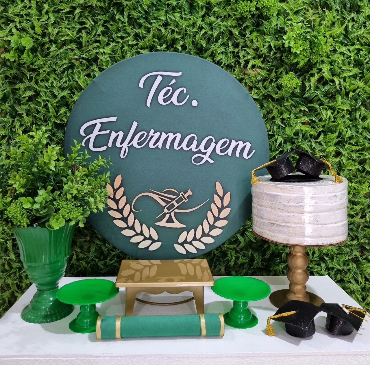 Técnico Efermagem - Kit Bronze  - Tchumfestasdecoracoes