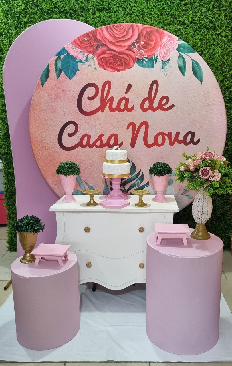 Chá de Casa Nova - Composição - Tchumfestasdecoracoes