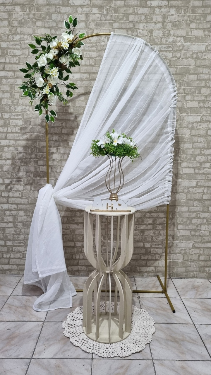 Casamento Romano - Ouro - Tchumfestasdecoracoes