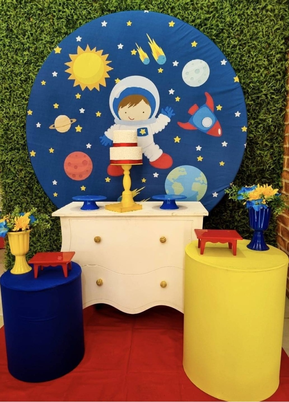 Astronauta - Composição - Tchumfestasdecoracoes