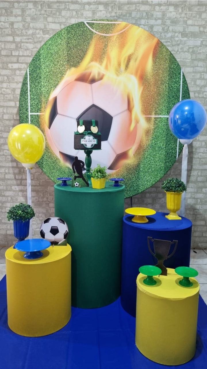 Futebol -Brasil - Tchumfestasdecoracoes