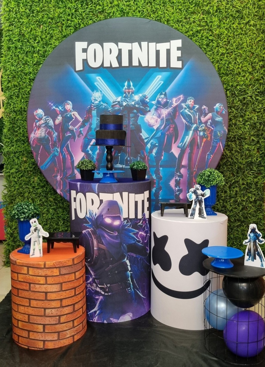 Fortnite - Ouro - Tchumfestasdecoracoes