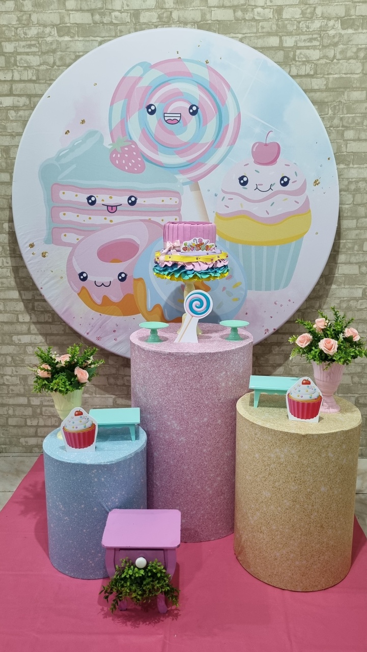 Doces Candy - Ouro - Tchumfestasdecoracoes