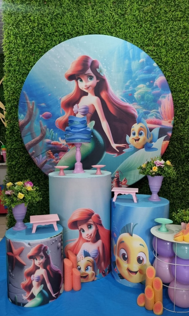 Ariel Kit - Ouro - Tchumfestasdecoracoes