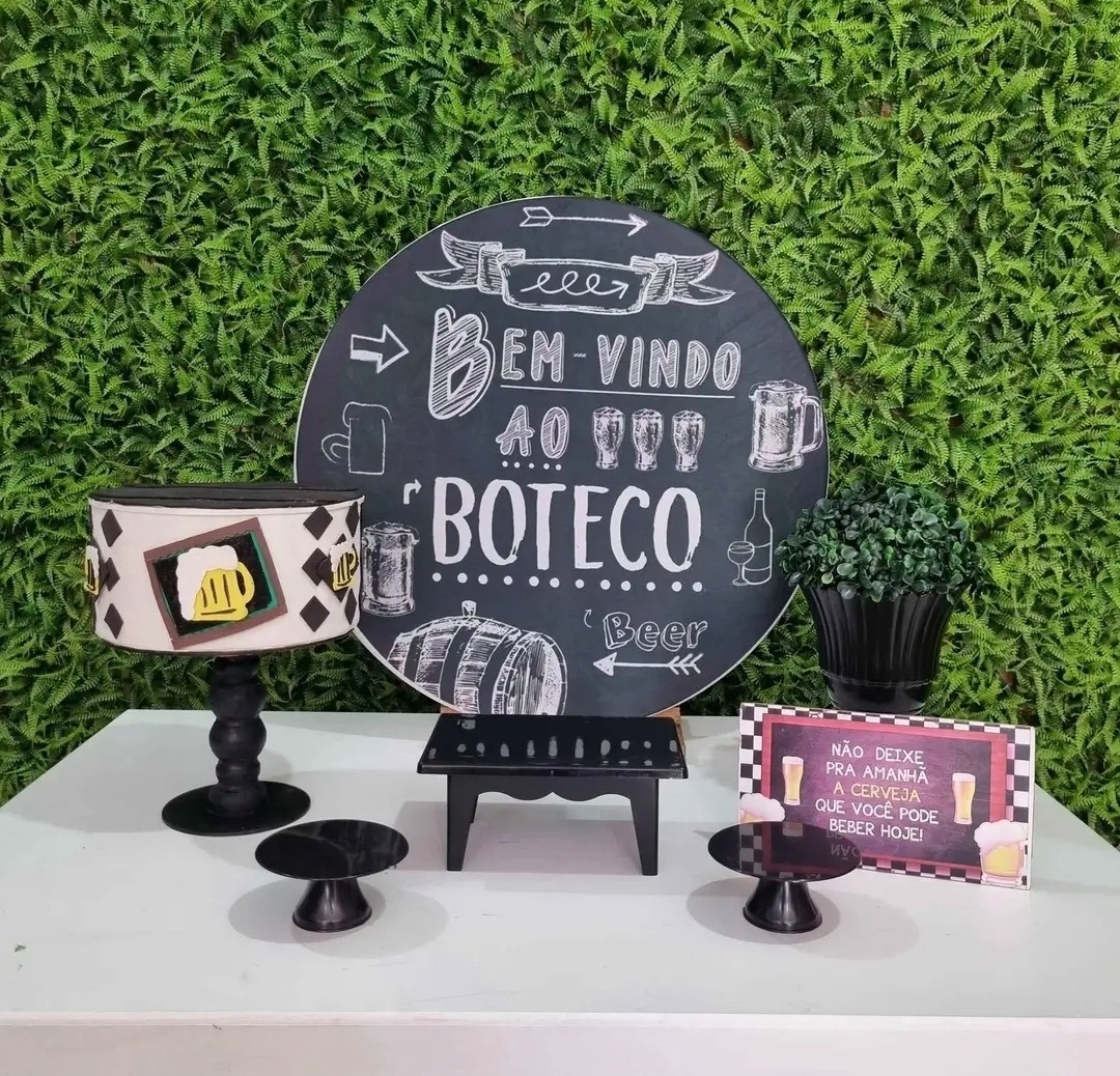 Boteco - Festa Na Mesa - Tchumfestasdecoracoes