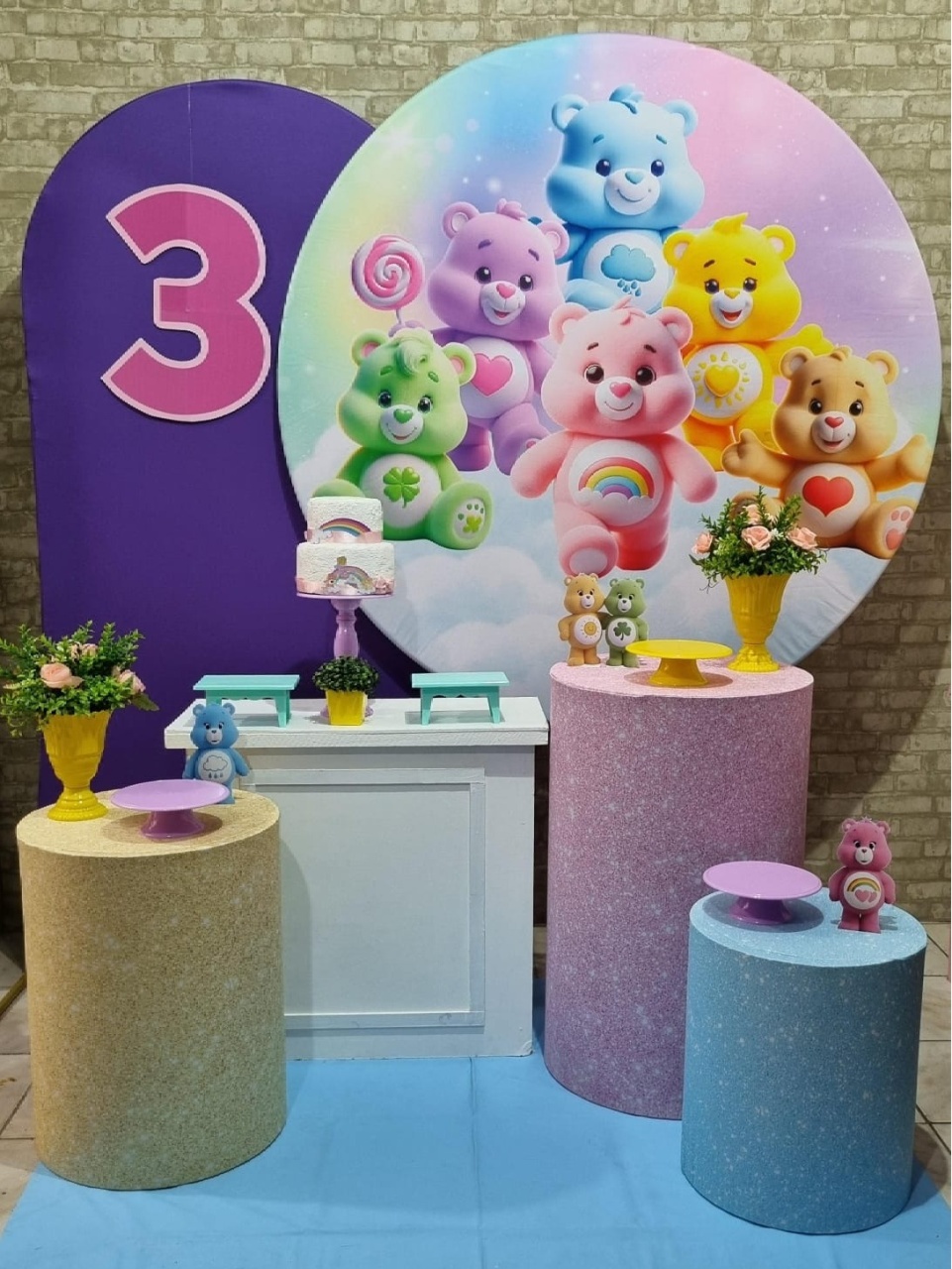Ursinhos Carinhosos - Composição - Tchumfestasdecoracoes
