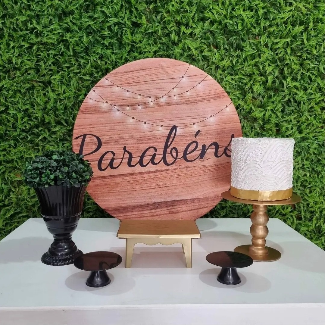 Parabéns Ripado - Festa Na Mesa - Tchumfestasdecoracoes