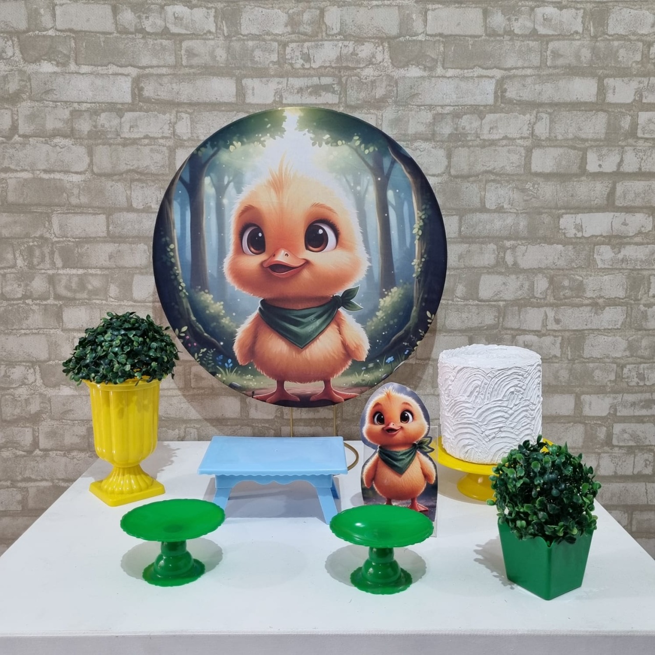 Patinho - Festa Na Mesa - Tchumfestasdecoracoes