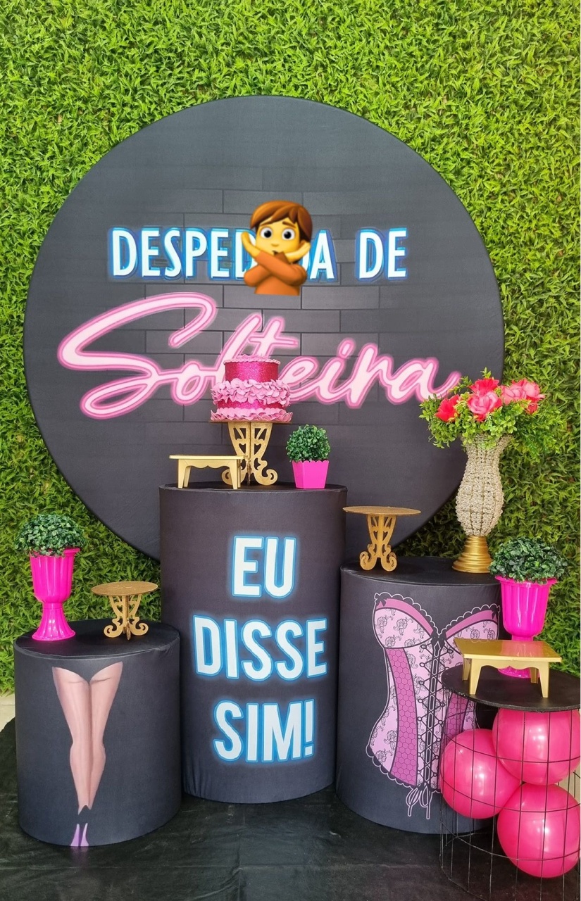 Despedida de Solteira - Ouro - Tchumfestasdecoracoes