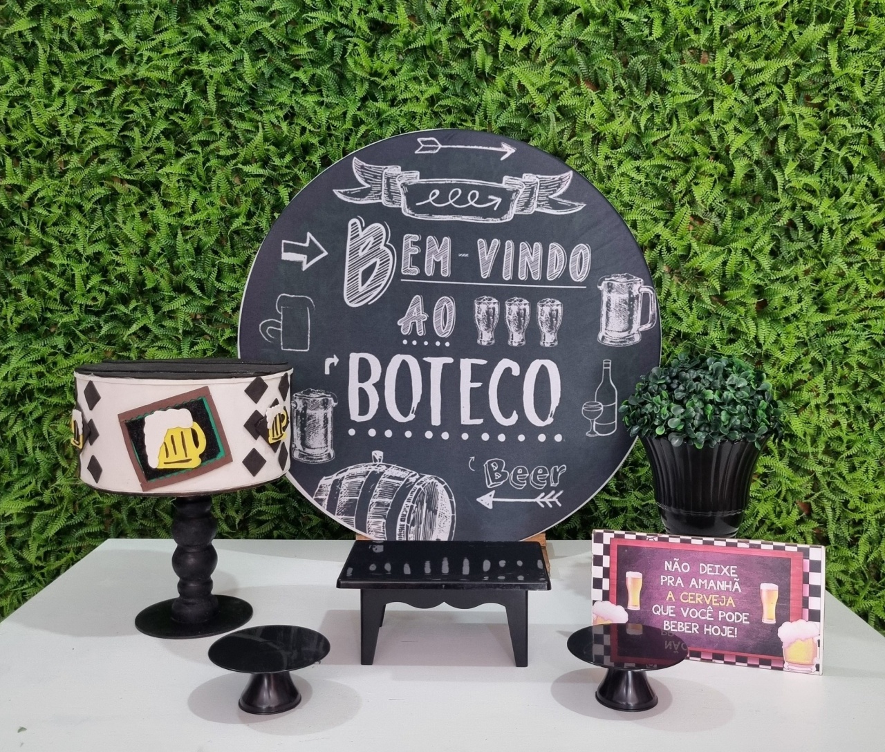 Boteco - Kit Bronze - Tchumfestasdecoracoes