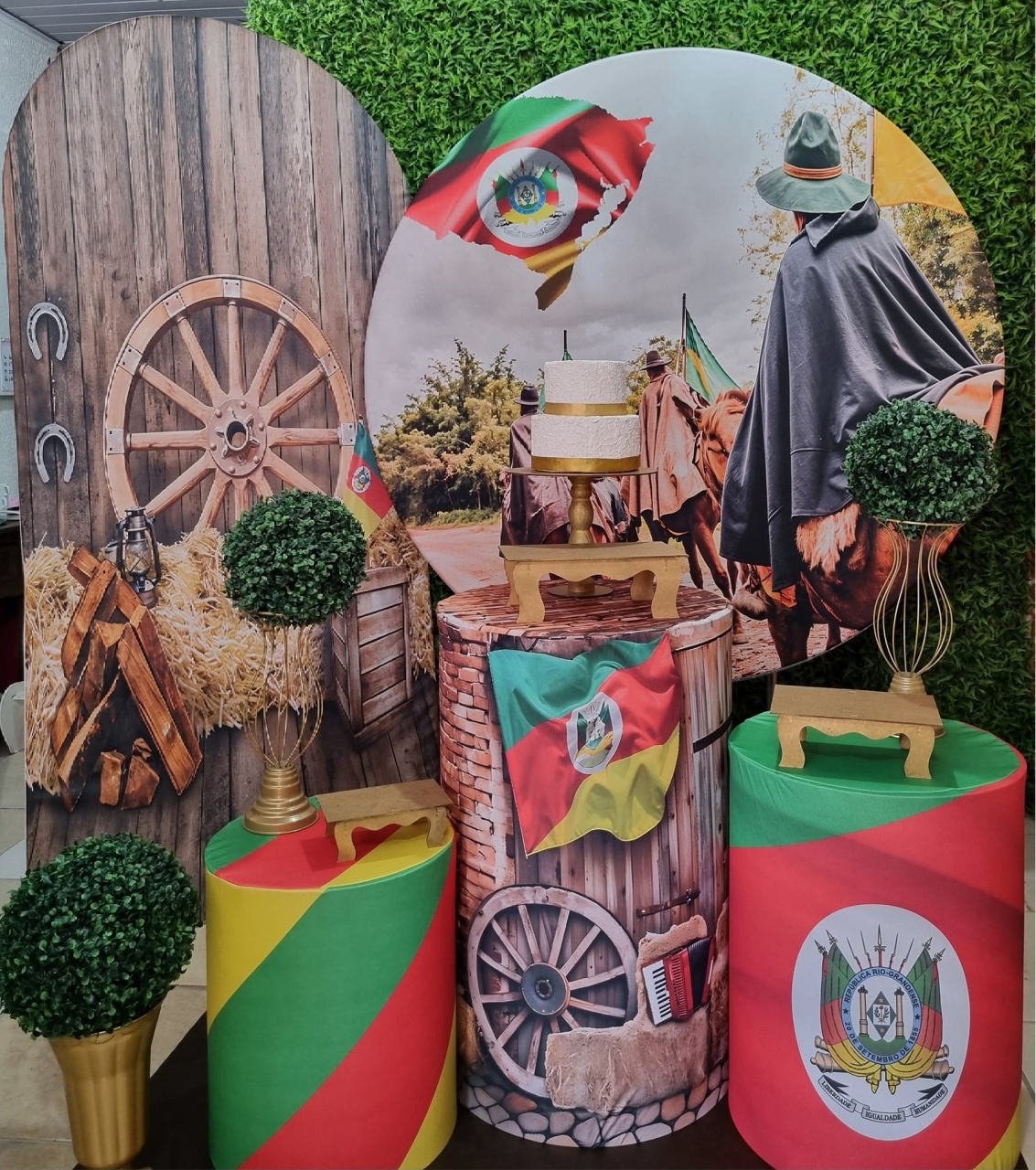 Tradicionalista - Composição - Tchumfestasdecoracoes