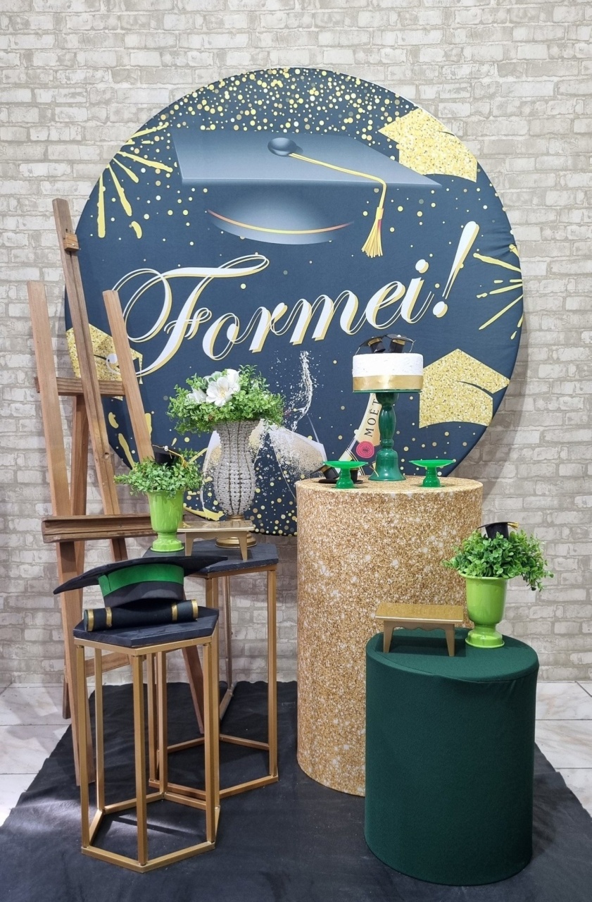 Formatura Formei - Composição  - Tchumfestasdecoracoes