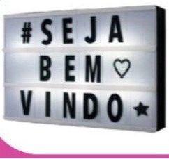 Letreiro Led Mesa - Tchumfestasdecoracoes