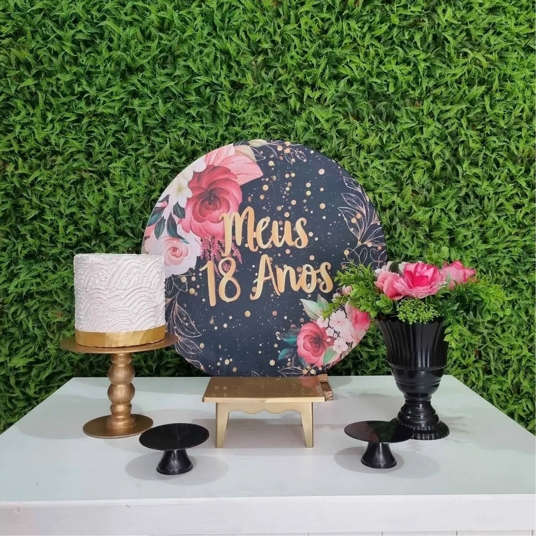 Meus 18 Anos - Festa Na Mesa - Tchumfestasdecoracoes