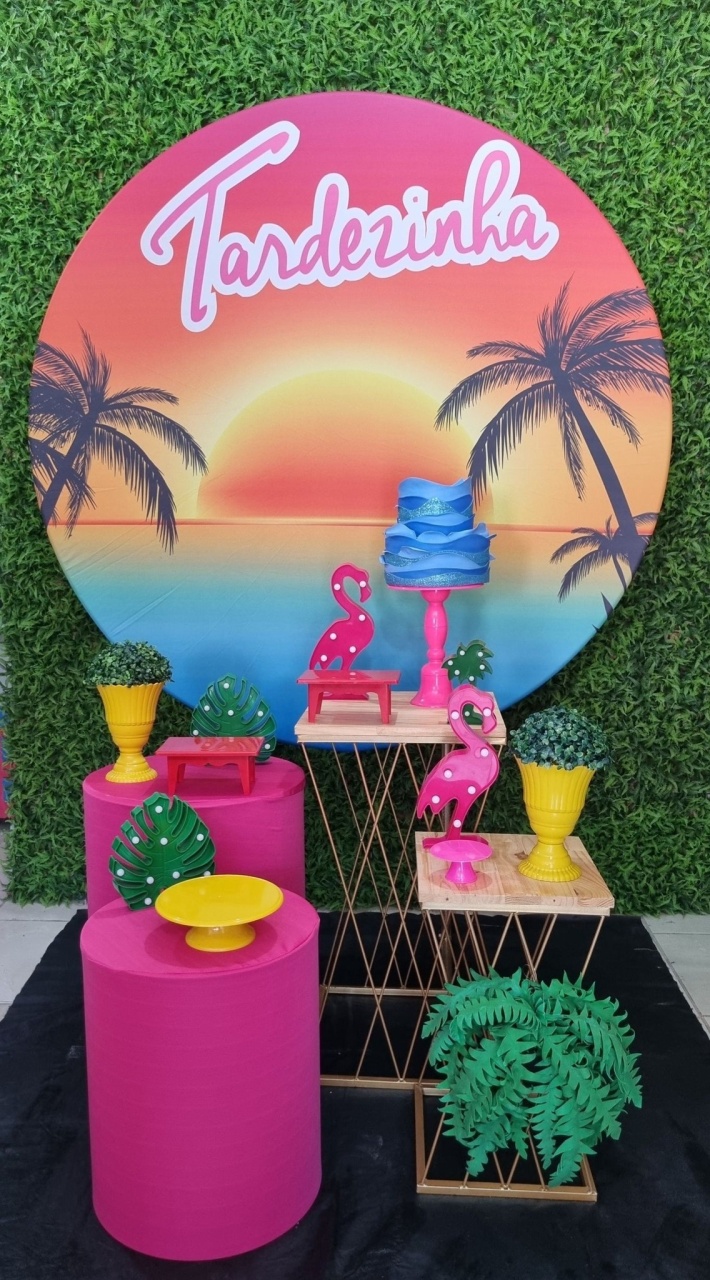 Tardezinha Azul - Composição - Tchumfestasdecoracoes