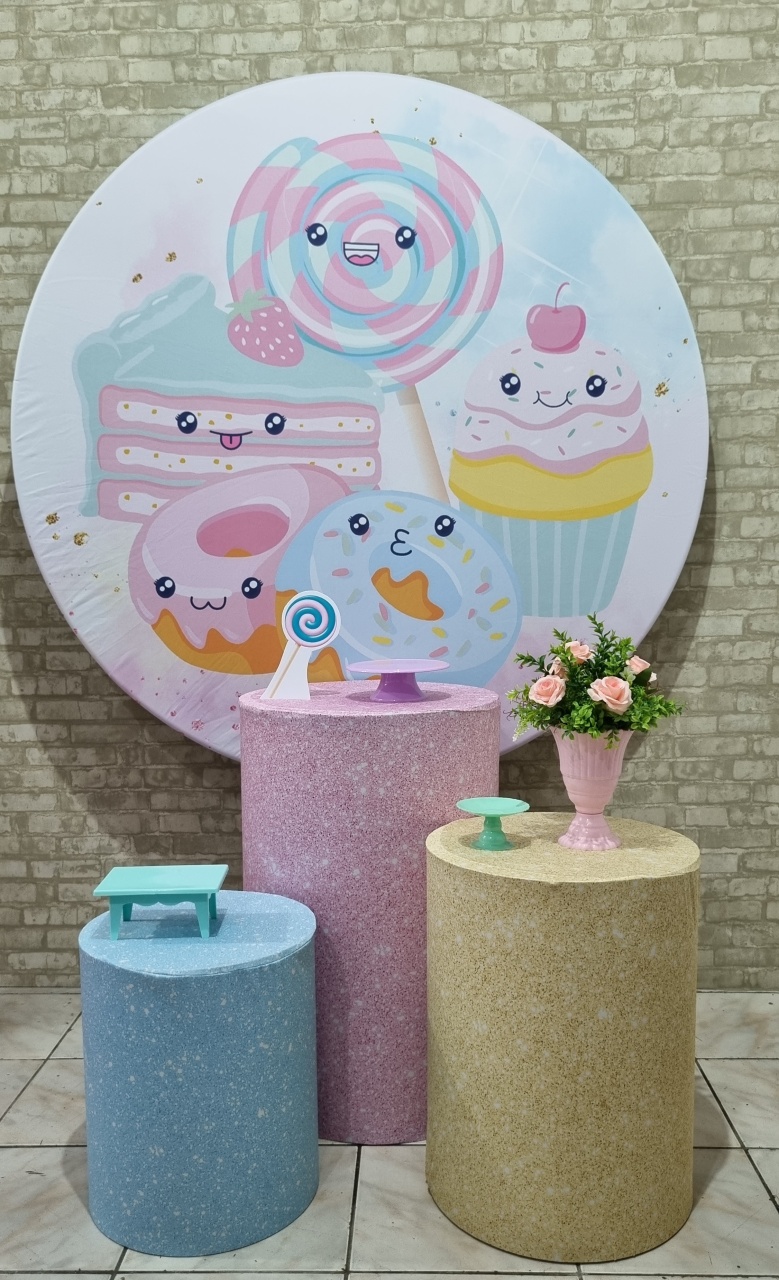 Doces Candy - Prata  - Tchumfestasdecoracoes