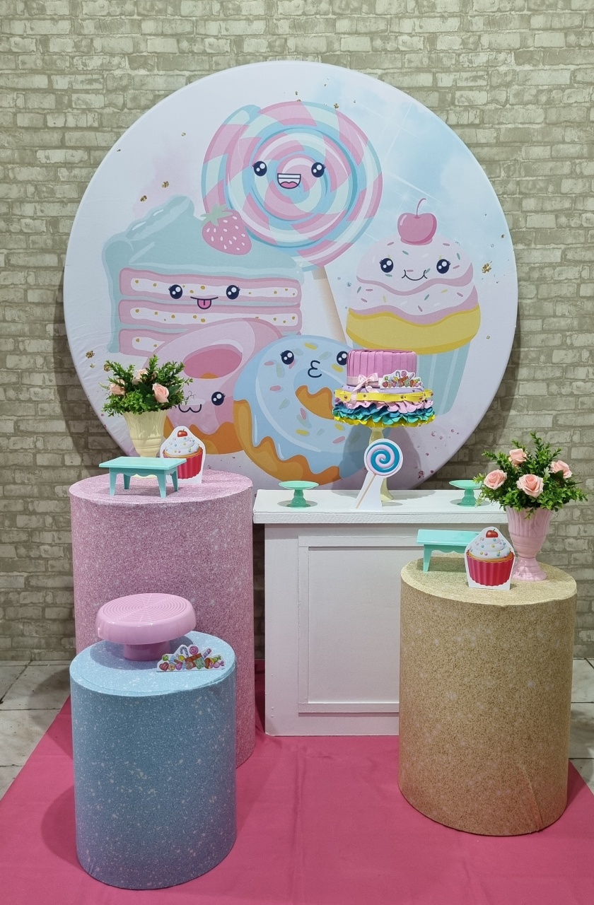 Doces Candy - Composição  - Tchumfestasdecoracoes