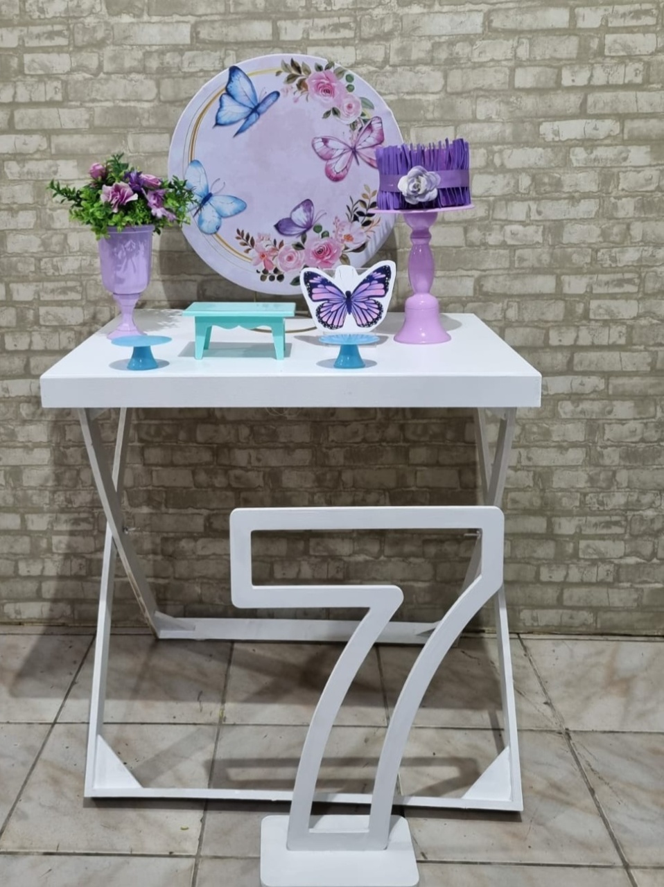 Borboletas 2 - Festa Na Mesa - Tchumfestasdecoracoes
