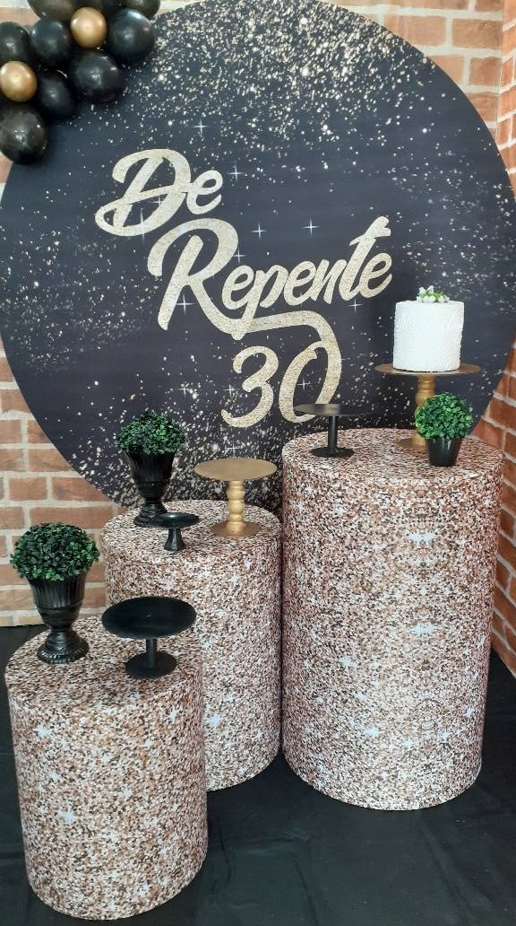 de Repente 30 - Ouro - Tchumfestasdecoracoes