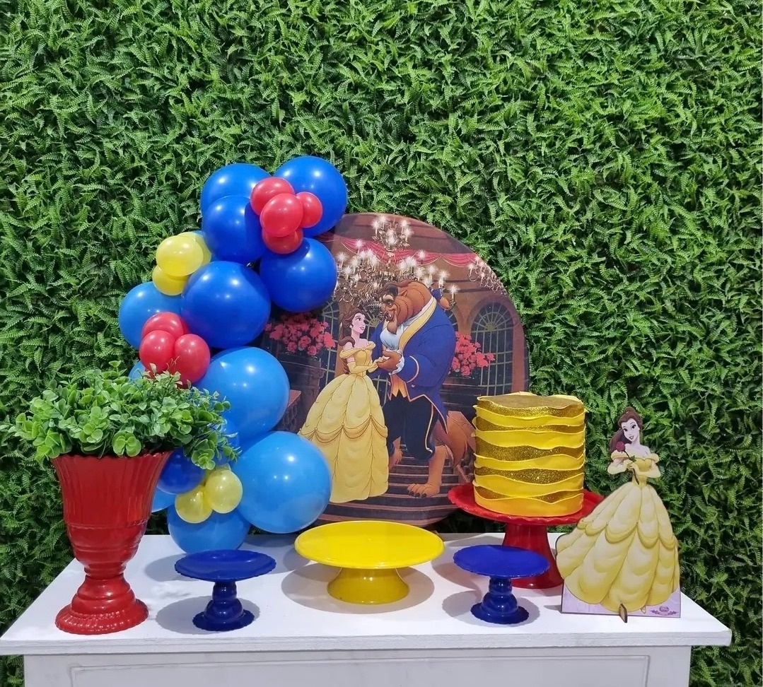 Branca de Neve - Festa Na Mesa - Tchumfestasdecoracoes