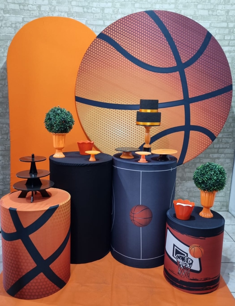 Basquete - Diamante - Tchumfestasdecoracoes