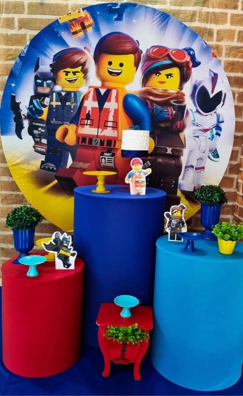 Lego - Uma Aventura  - Tchumfestasdecoracoes