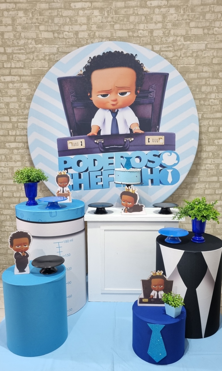 Poderoso Chefinho Negro - Composição  - Tchumfestasdecoracoes