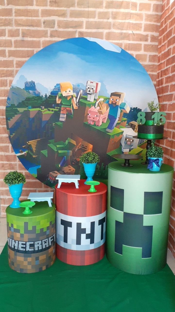 Minecraft - Tchumfestasdecoracoes