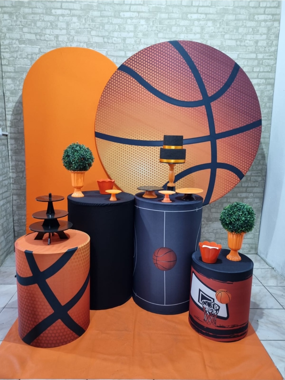 Basquete - Diamante - Tchumfestasdecoracoes