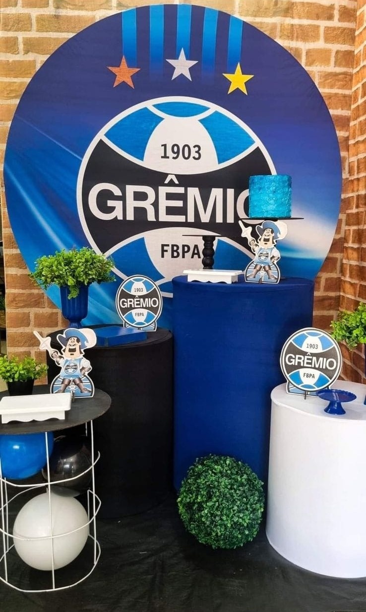 Grêmio - Ouro - Tchumfestasdecoracoes