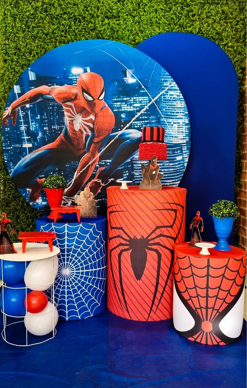 Homem-Aranha - Tchumfestasdecoracoes