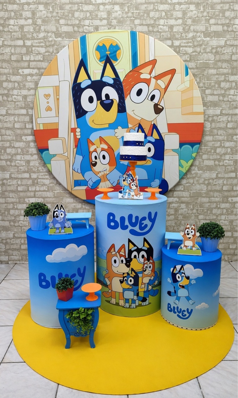 Bluey - Tchumfestasdecoracoes