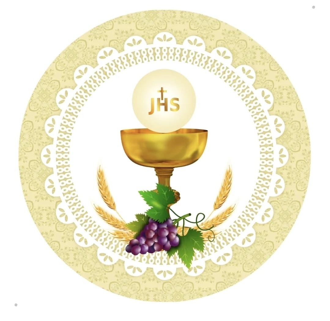 Primeira Eucaristia - Ouro - Tchumfestasdecoracoes