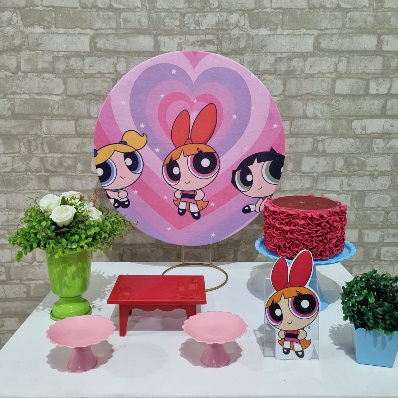 Meninas Superpoderosas - Festa Na Mesa - Tchumfestasdecoracoes