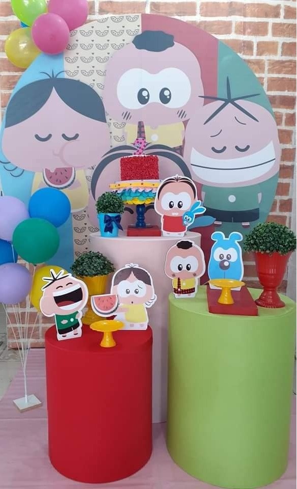 Turma da Mônica Toys - Ouro - Tchumfestasdecoracoes