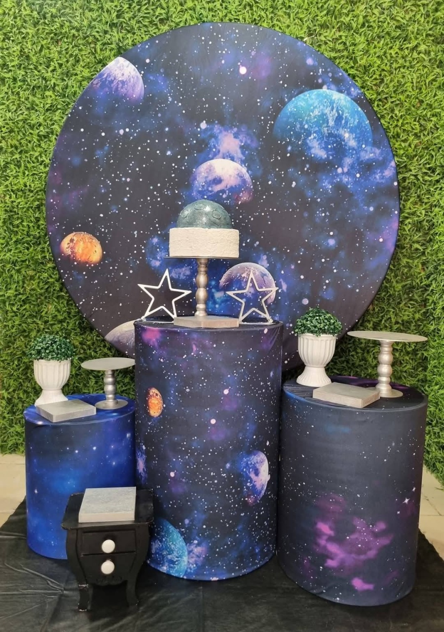 Galáxia - Ouro - Tchumfestasdecoracoes
